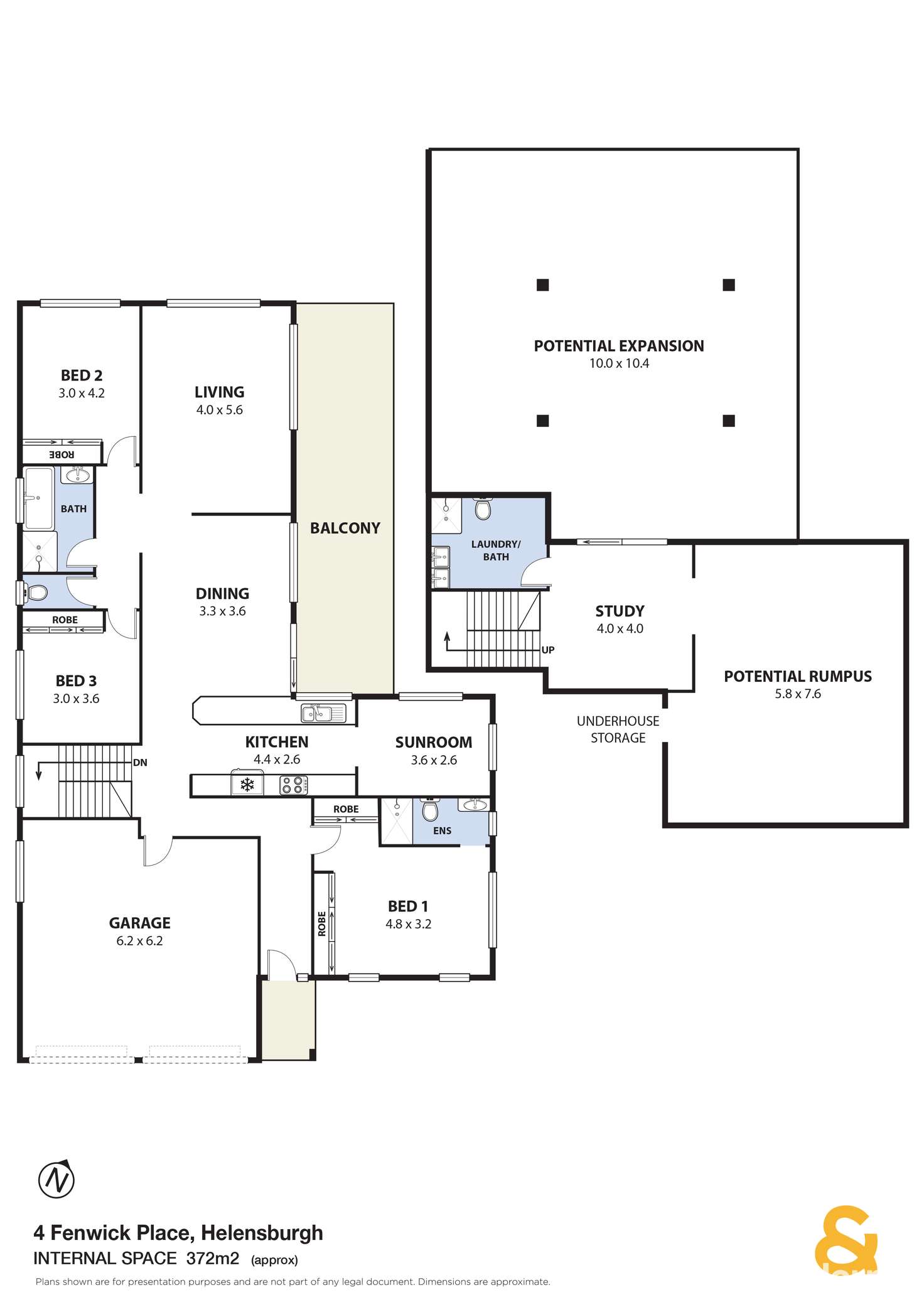 Floorplan of Homely house listing, 4 Fenwick Place, Helensburgh NSW 2508