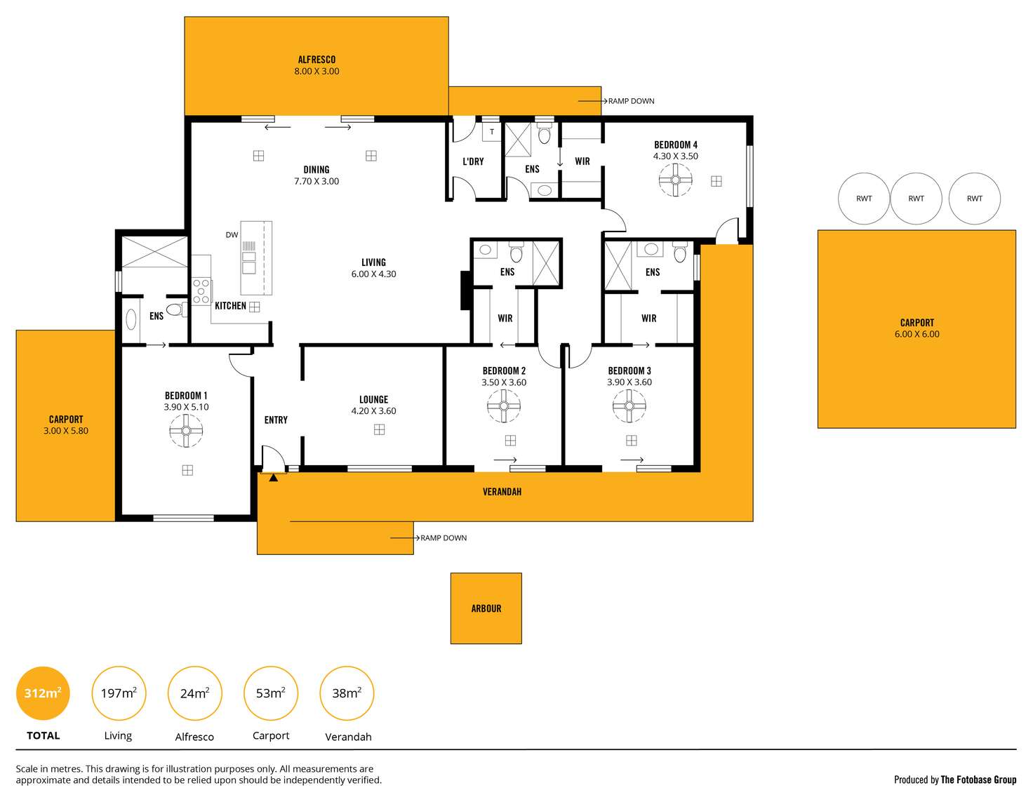 Floorplan of Homely house listing, 24 Yates Avenue, Goolwa South SA 5214