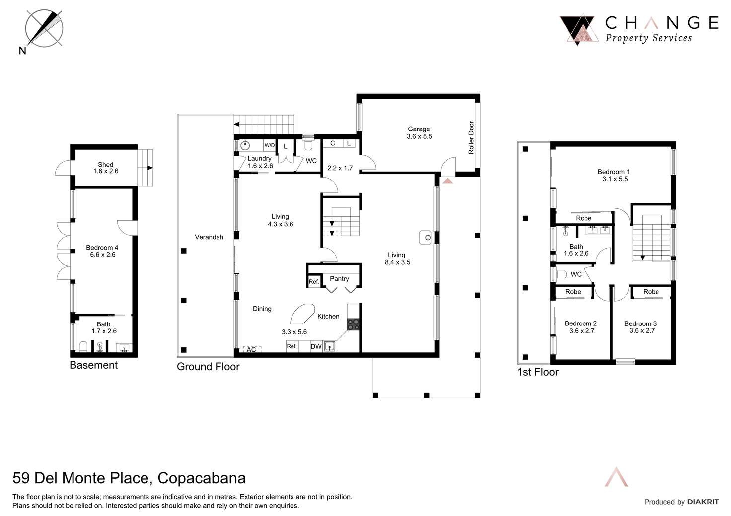 Floorplan of Homely house listing, 59 Del Monte Place, Copacabana NSW 2251