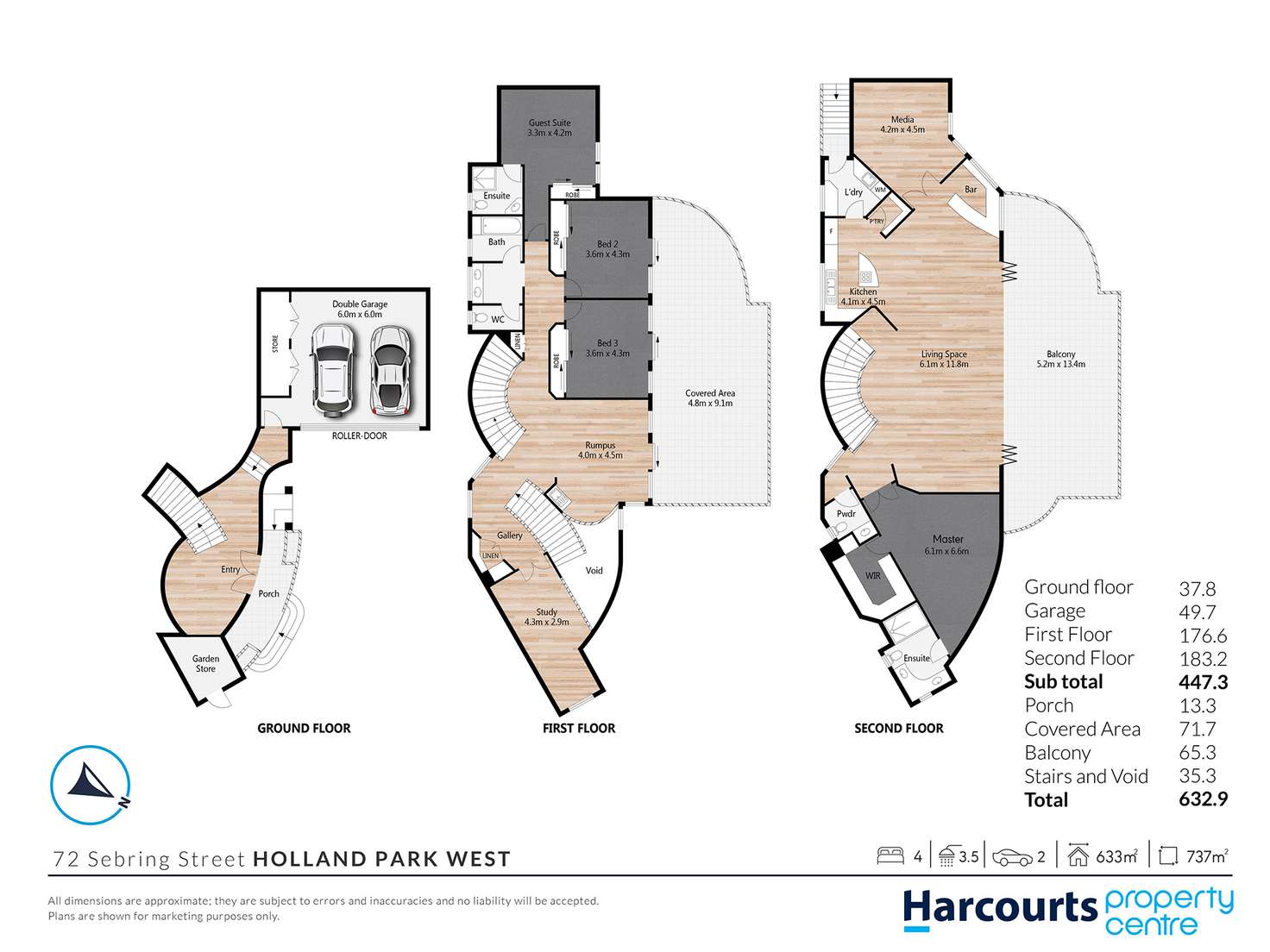 Floorplan of Homely house listing, 72 Sebring Street, Holland Park West QLD 4121