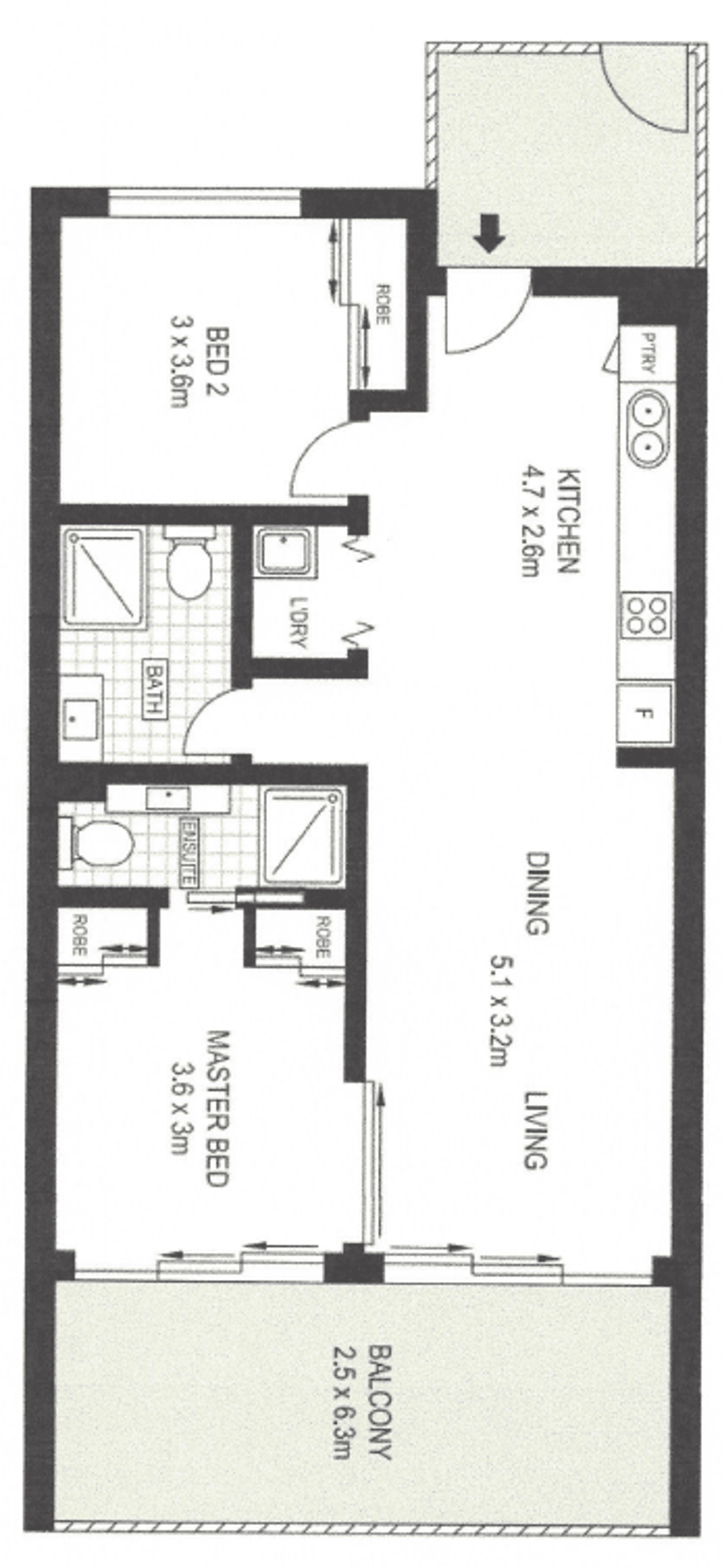 Floorplan of Homely apartment listing, 40/18 Riverbend Place, Bulimba QLD 4171