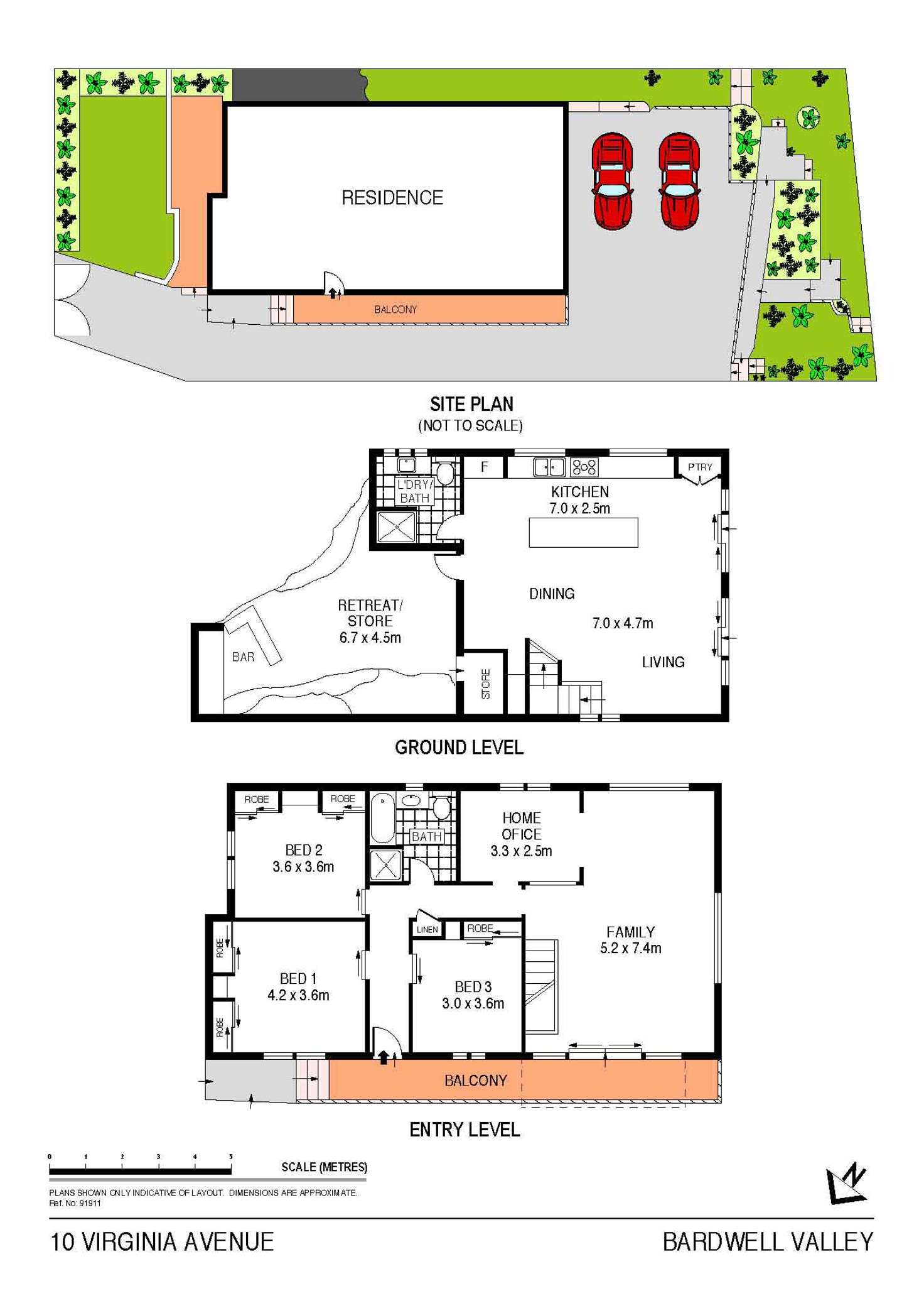 Floorplan of Homely house listing, 10 Virginia Avenue, Bardwell Valley NSW 2207