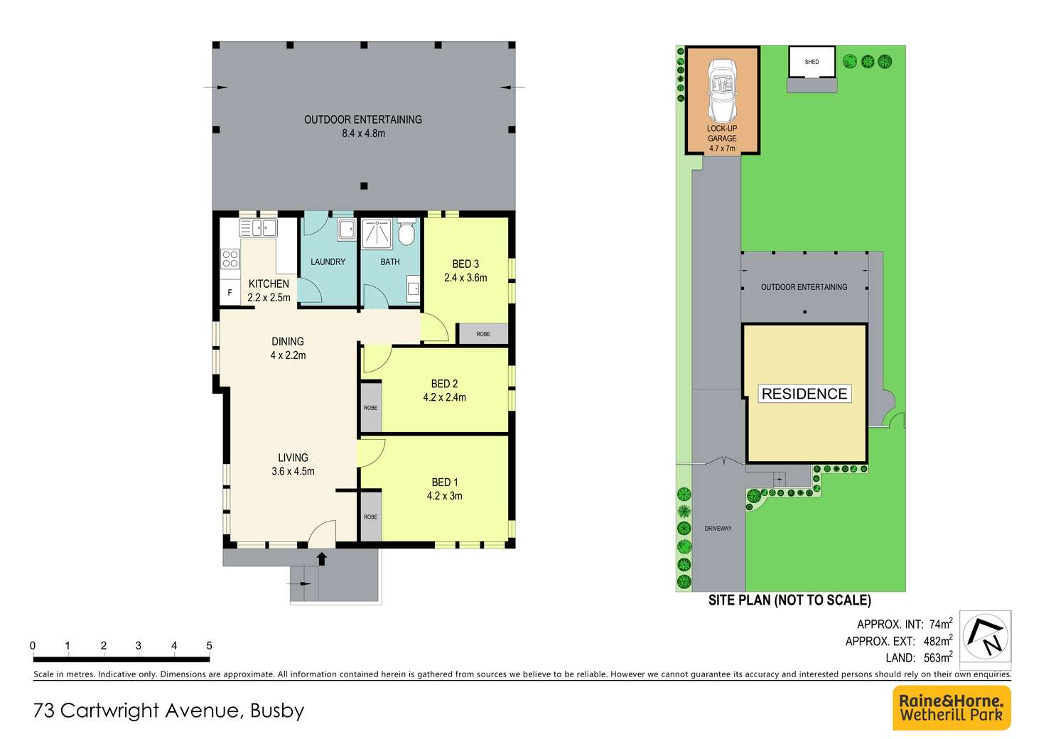 Floorplan of Homely house listing, 73 Cartwright Avenue, Busby NSW 2168