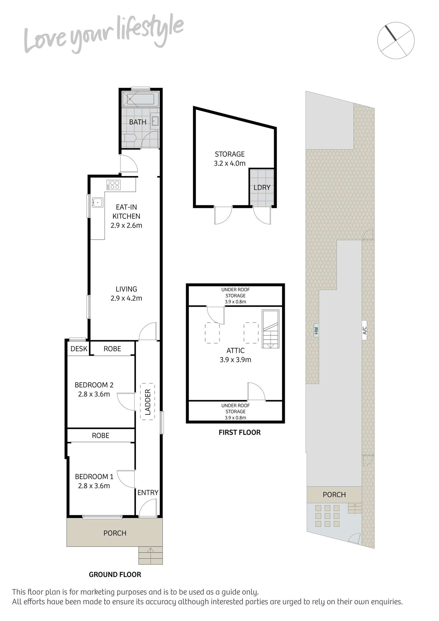 Floorplan of Homely house listing, 183 Sydenham Road, Marrickville NSW 2204