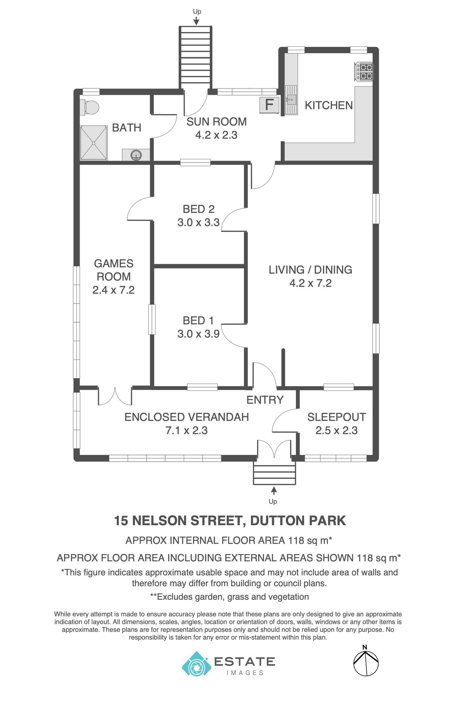 Floorplan of Homely house listing, 15 Nelson Street, Dutton Park QLD 4102
