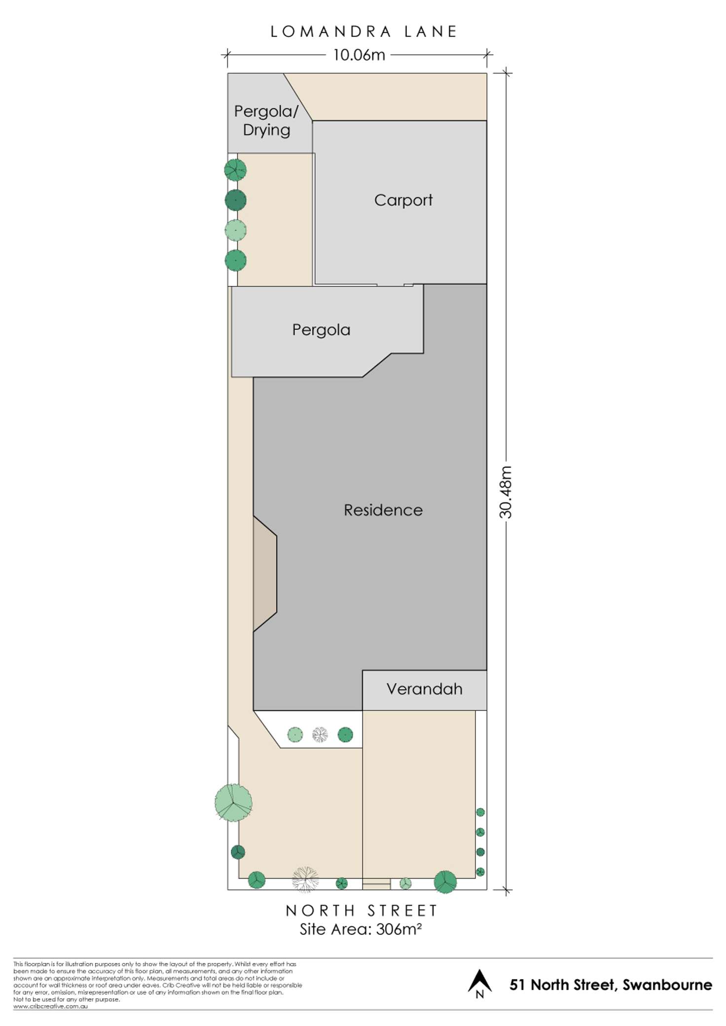 Floorplan of Homely house listing, 51 North Street, Swanbourne WA 6010