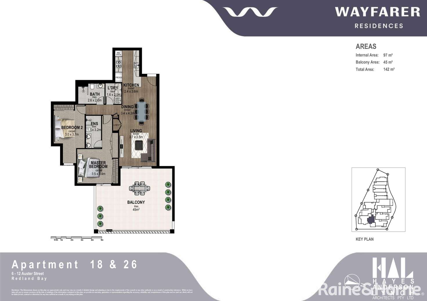 Floorplan of Homely apartment listing, 18/10 Auster Street, Redland Bay QLD 4165