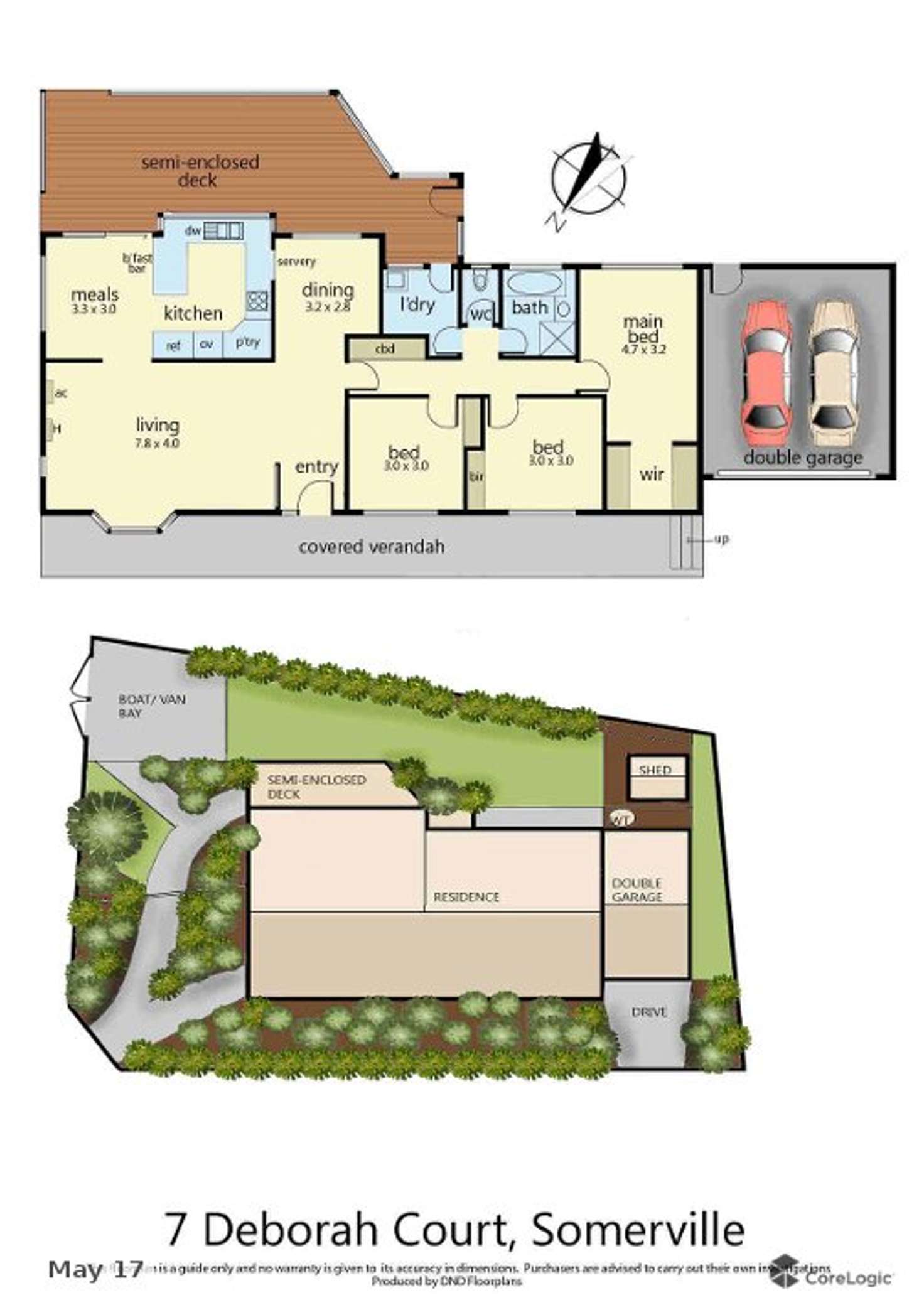 Floorplan of Homely house listing, 7 Deborah Court, Somerville VIC 3912