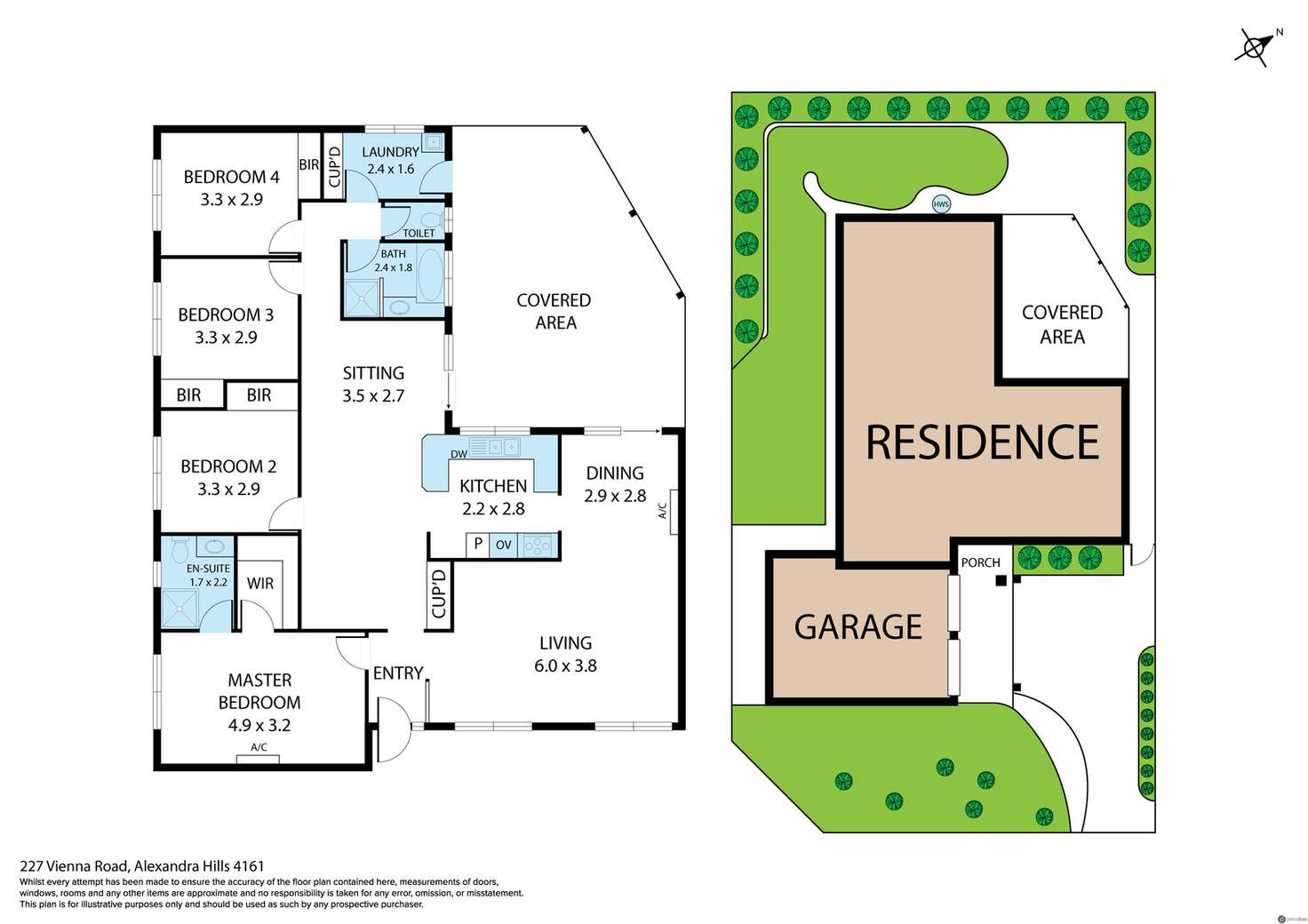 Floorplan of Homely house listing, 227 Vienna Road, Alexandra Hills QLD 4161
