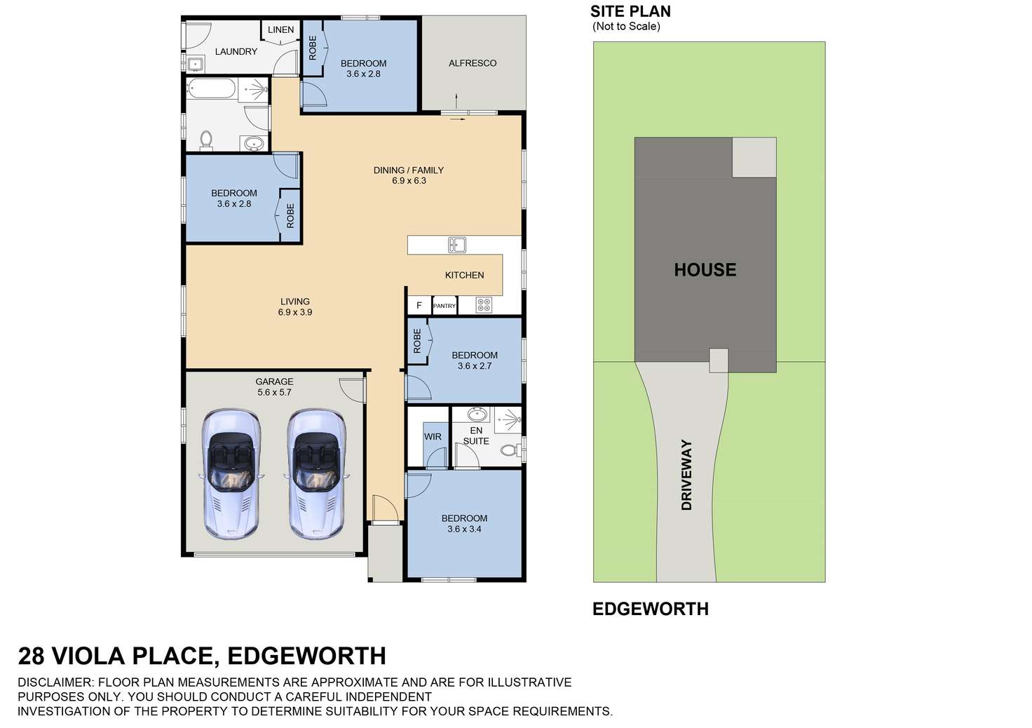 Floorplan of Homely house listing, 28 Viola Place, Edgeworth NSW 2285