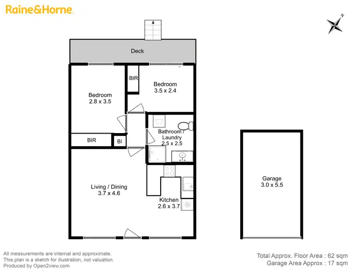 Floorplan of Homely house listing, 2/44 Lake Vue Parade, Midway Point TAS 7171