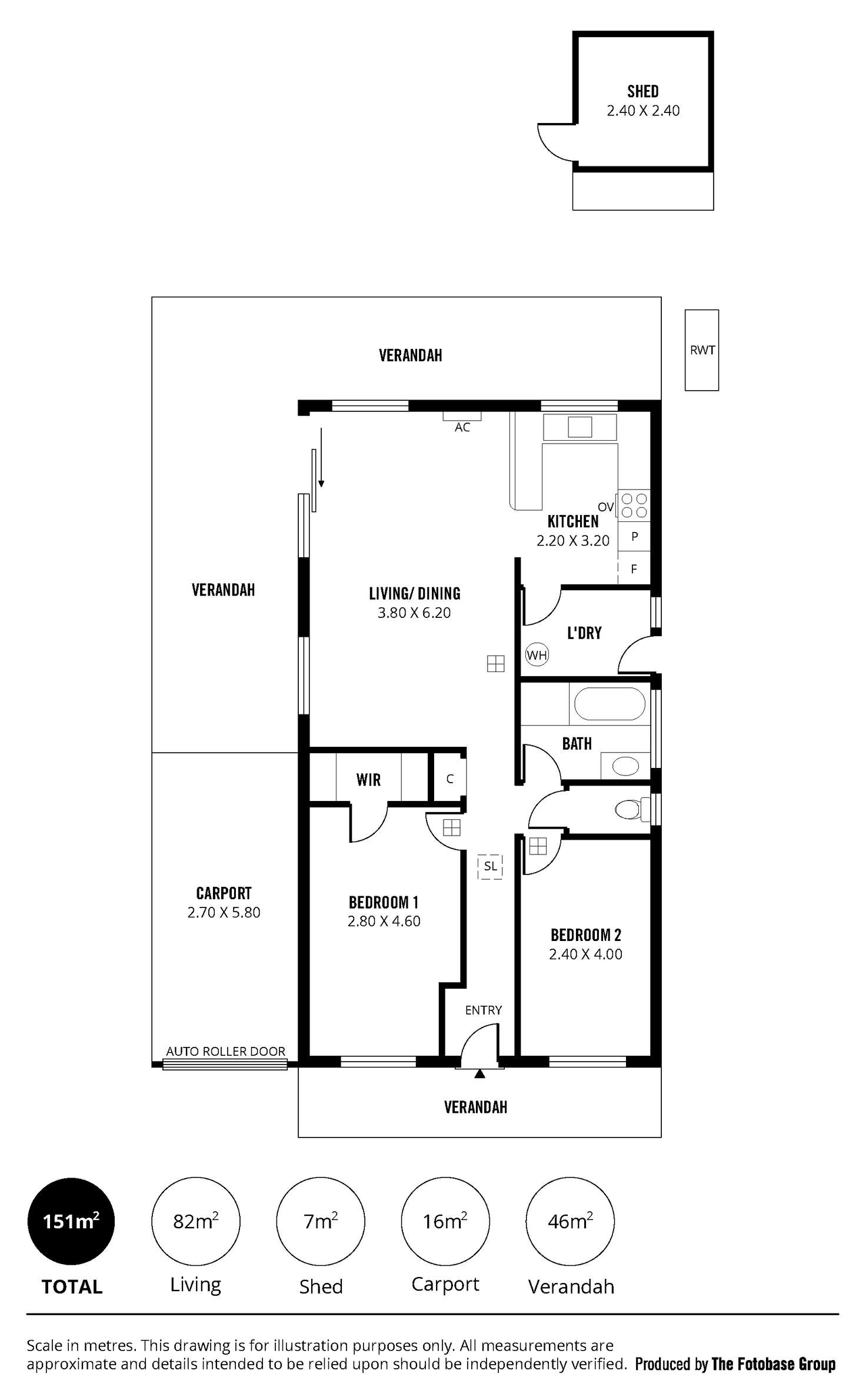 Floorplan of Homely house listing, 2/65 Caffrey Street, Mclaren Vale SA 5171