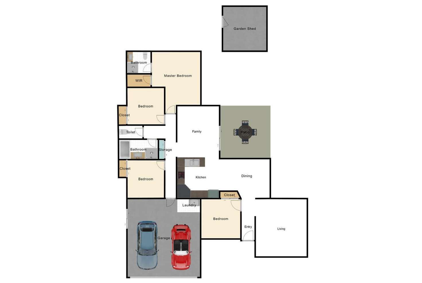 Floorplan of Homely house listing, 35 Clovelly Place, Sandstone Point QLD 4511