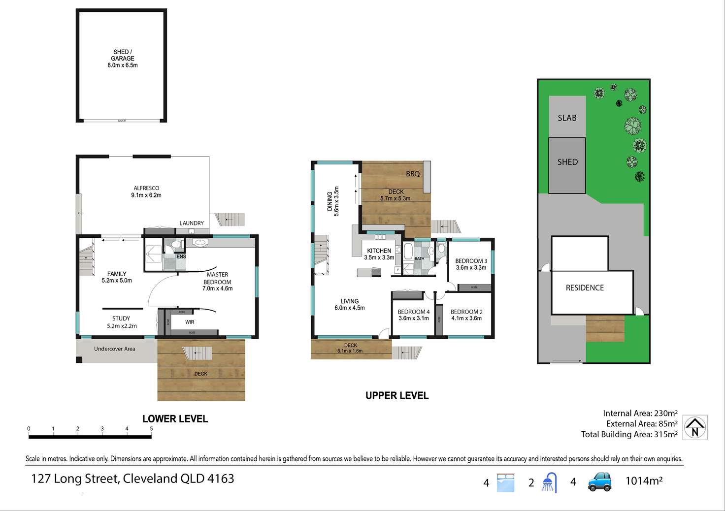 Floorplan of Homely house listing, 127 Long Street, Cleveland QLD 4163
