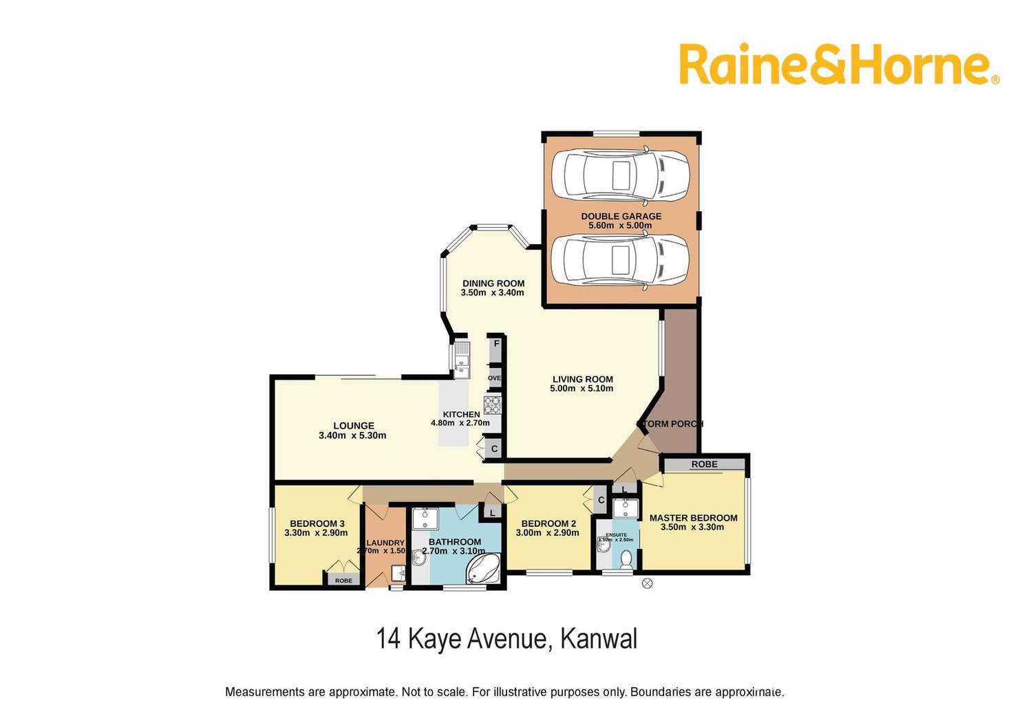 Floorplan of Homely house listing, 14 Kaye Avenue, Kanwal NSW 2259