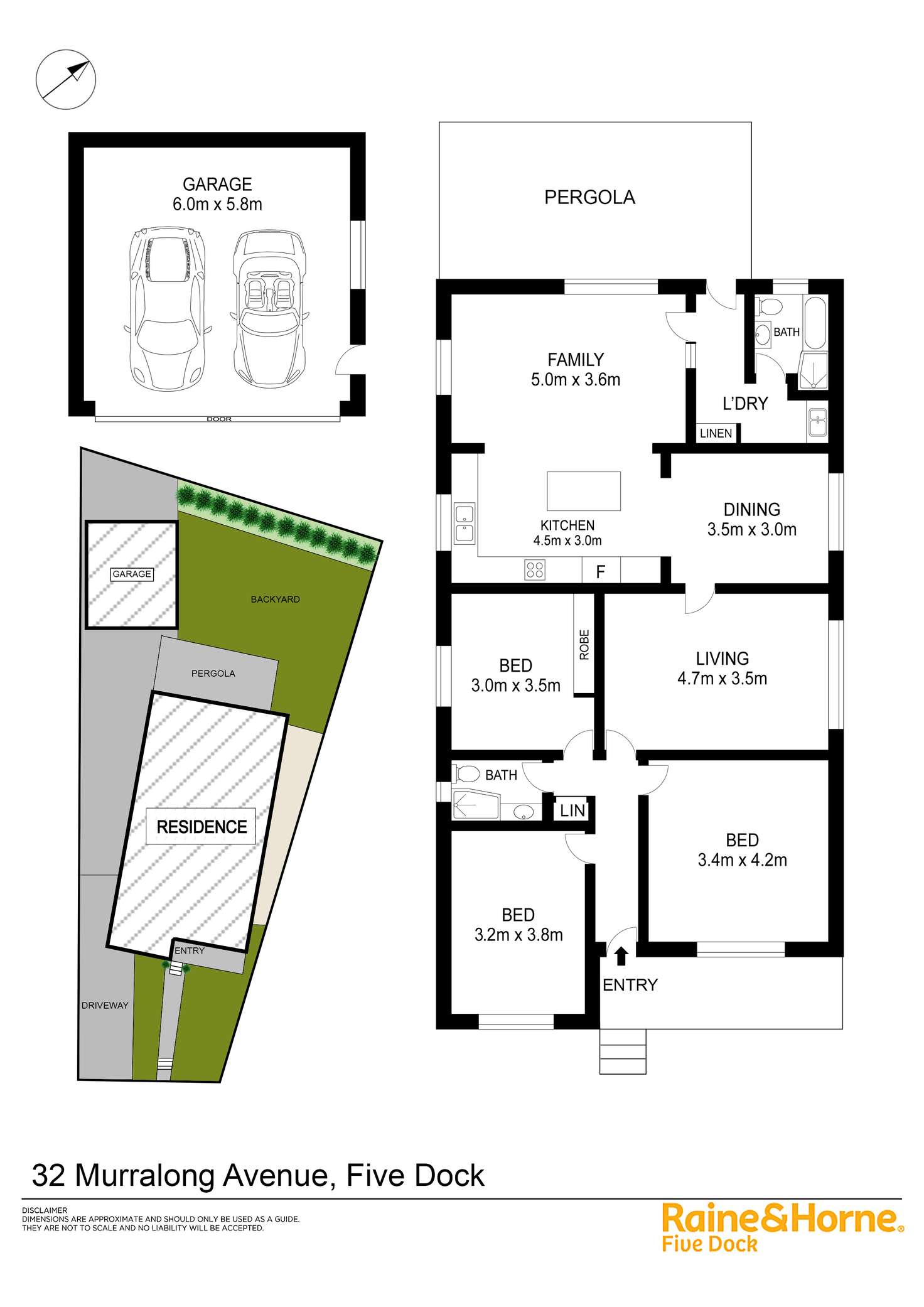 Floorplan of Homely house listing, 32 Murralong Avenue, Five Dock NSW 2046