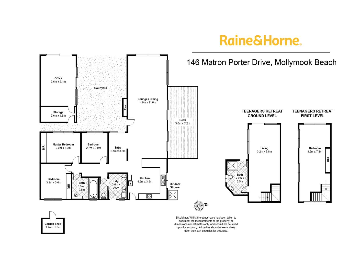 Floorplan of Homely flat listing, 146 Matron Porter Drive, Mollymook Beach NSW 2539
