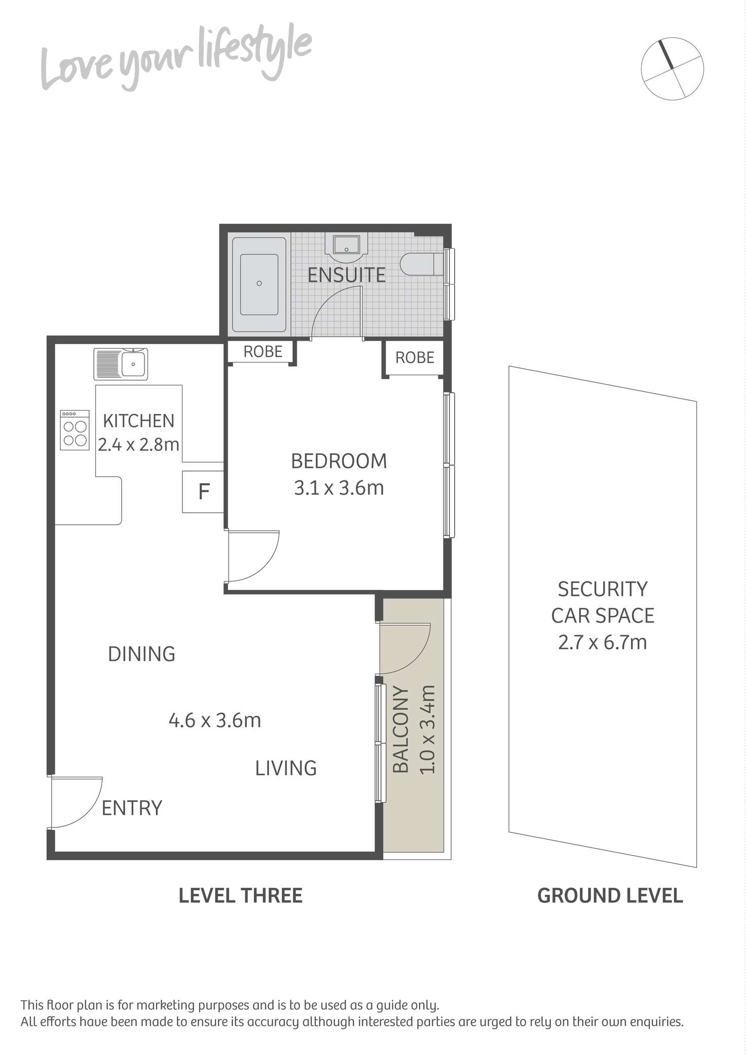 Floorplan of Homely apartment listing, 22/324B Marrickville Road, Marrickville NSW 2204