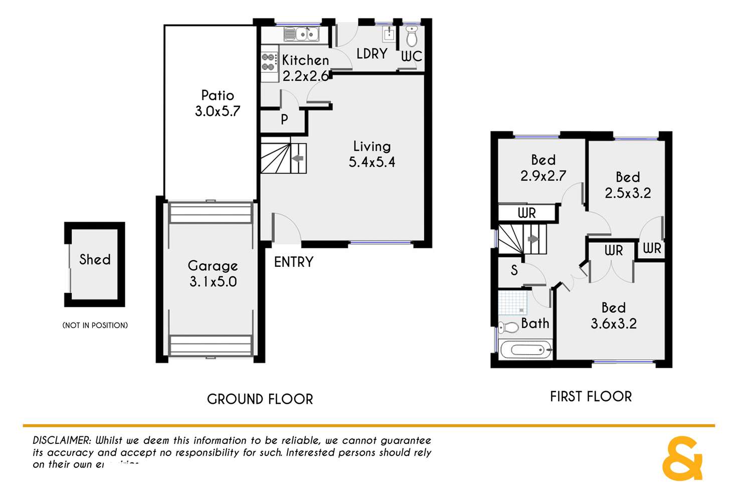Floorplan of Homely house listing, 12 Britten Close, Cranebrook NSW 2749