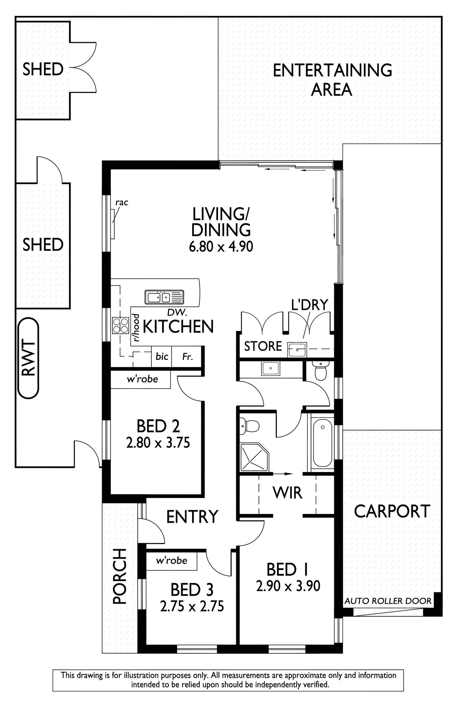 Floorplan of Homely house listing, 36 Beauchamp St, Kurralta Park SA 5037