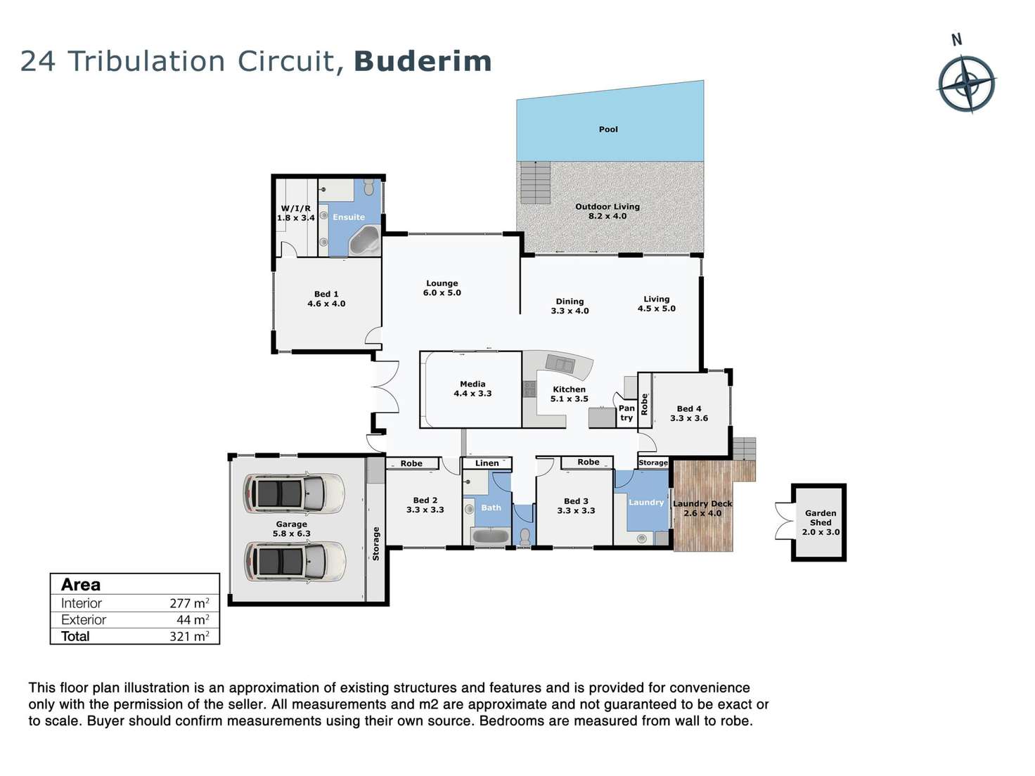 Floorplan of Homely house listing, 24 Tribulation Circuit, Buderim QLD 4556