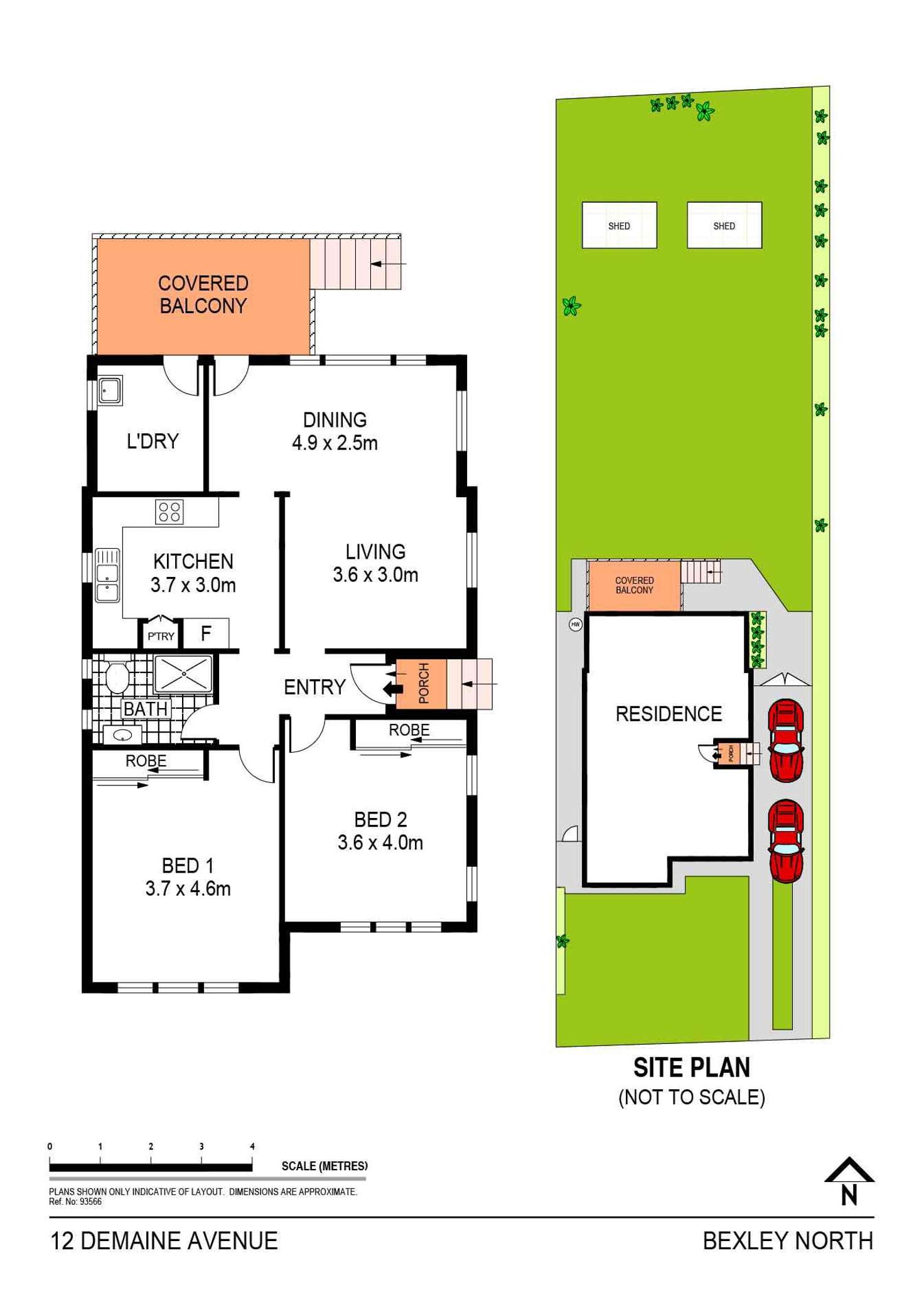 Floorplan of Homely house listing, 12 Demaine Avenue, Bexley North NSW 2207