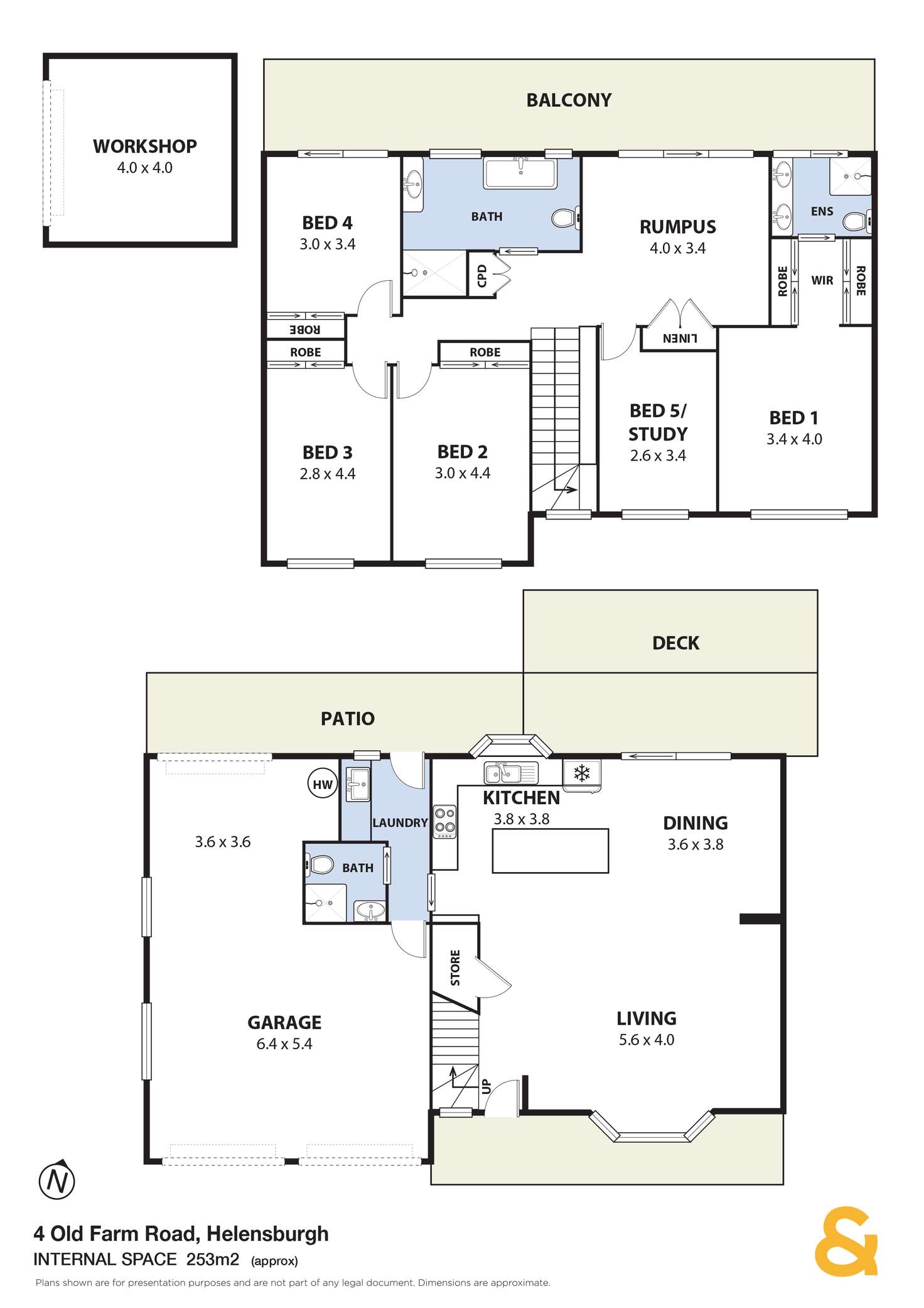 Floorplan of Homely house listing, 4 Old Farm Road, Helensburgh NSW 2508