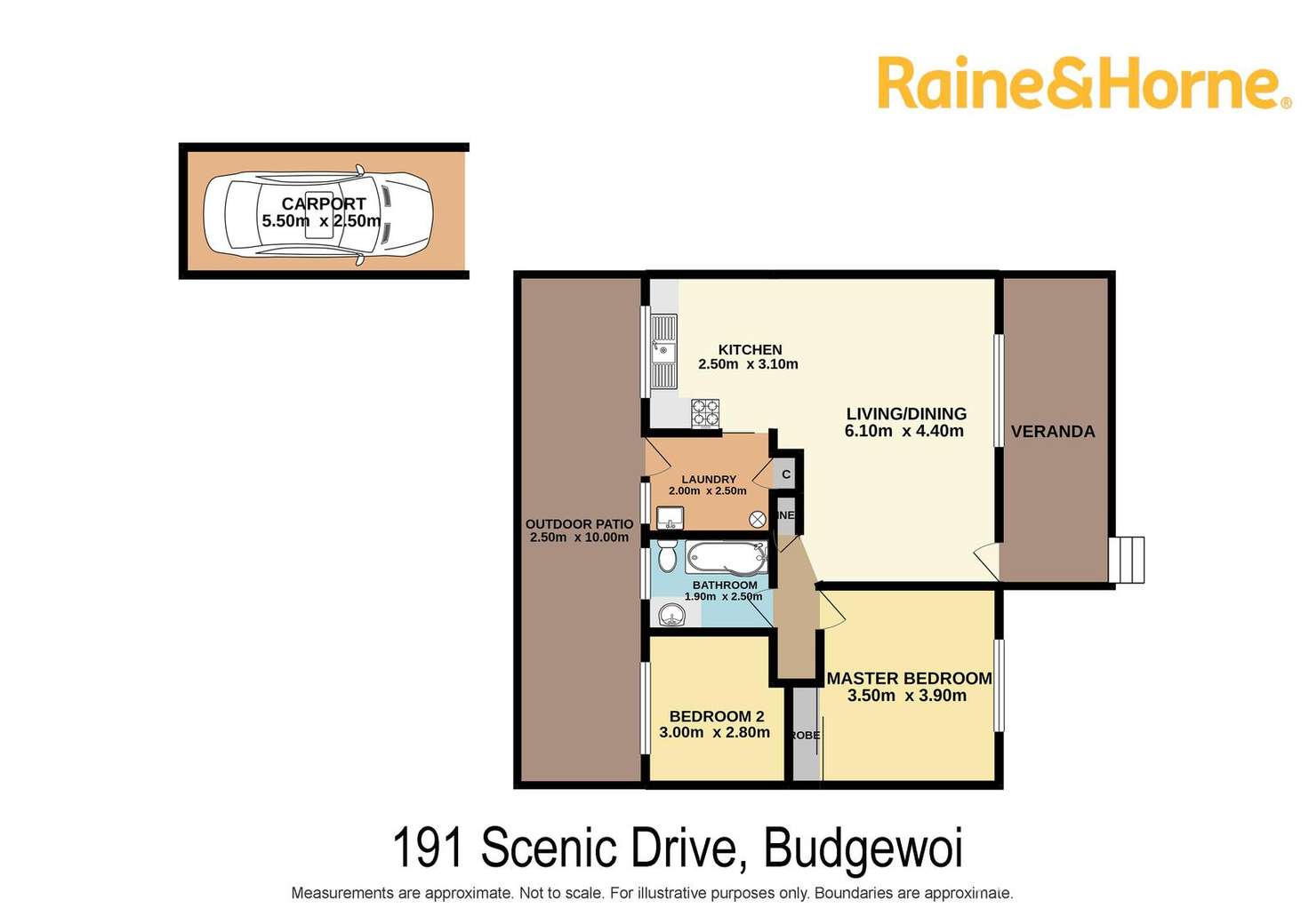 Floorplan of Homely house listing, 191 Scenic Drive, Budgewoi NSW 2262