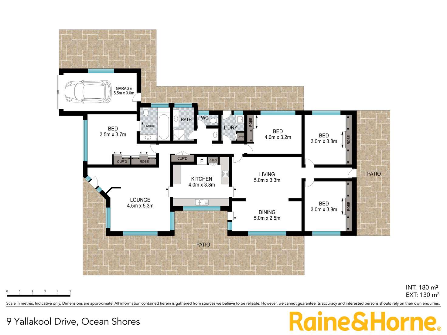Floorplan of Homely house listing, 9 Yalla Kool Drive, Ocean Shores NSW 2483