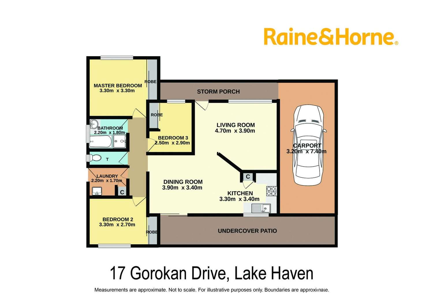 Floorplan of Homely house listing, 17 Gorokan Drive, Lake Haven NSW 2263