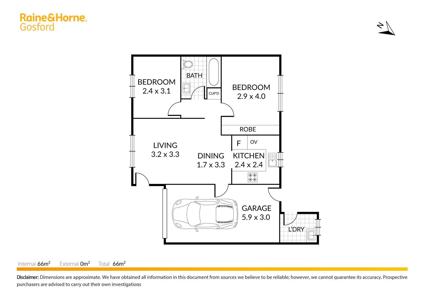 Floorplan of Homely villa listing, 3/22-24 Russell Street, East Gosford NSW 2250