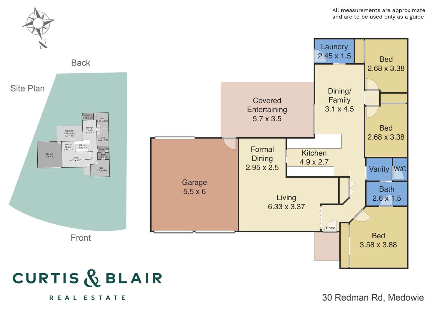 Floorplan of Homely house listing, 30 Redman Road, Medowie NSW 2318