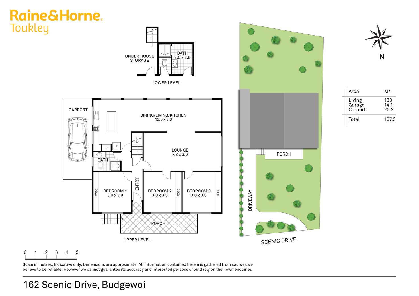 Floorplan of Homely house listing, 162 Scenic Drive, Budgewoi NSW 2262