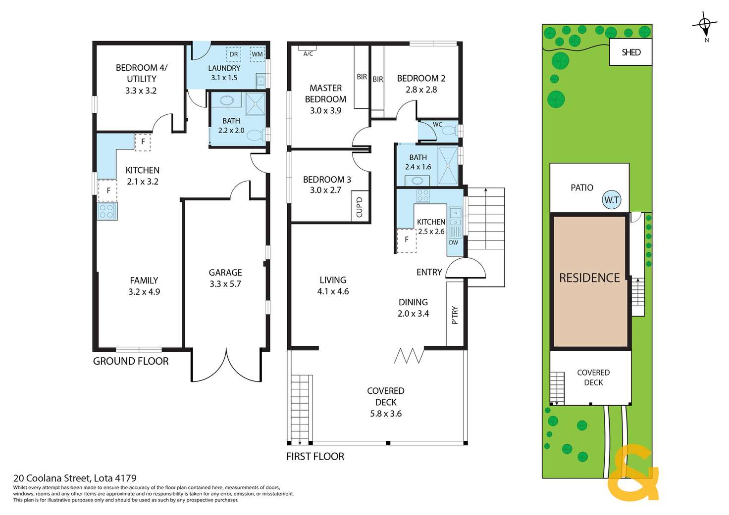 Floorplan of Homely house listing, 20 Coolana Street, Lota QLD 4179