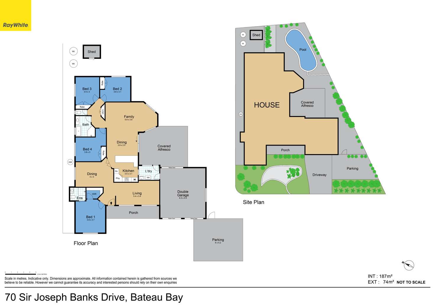 Floorplan of Homely house listing, 70 Sir Joseph Banks Drive, Bateau Bay NSW 2261