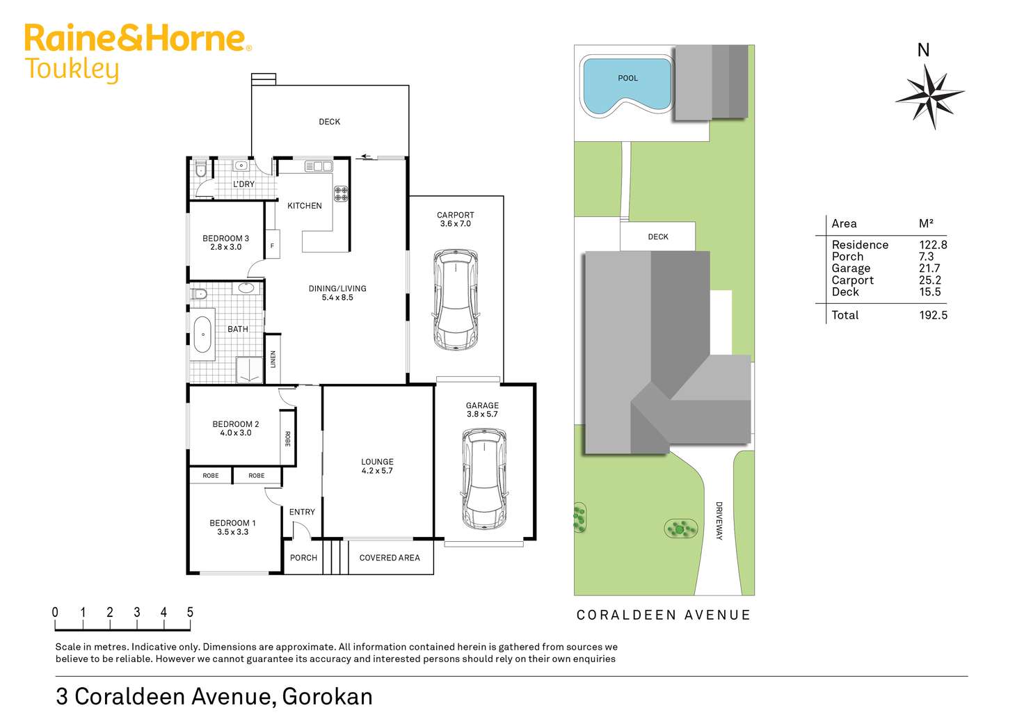 Floorplan of Homely house listing, 3 Coraldeen Avenue, Gorokan NSW 2263