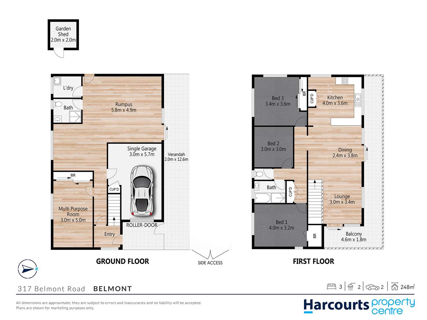 Floorplan of Homely house listing, 317 Belmont Road, Belmont QLD 4153