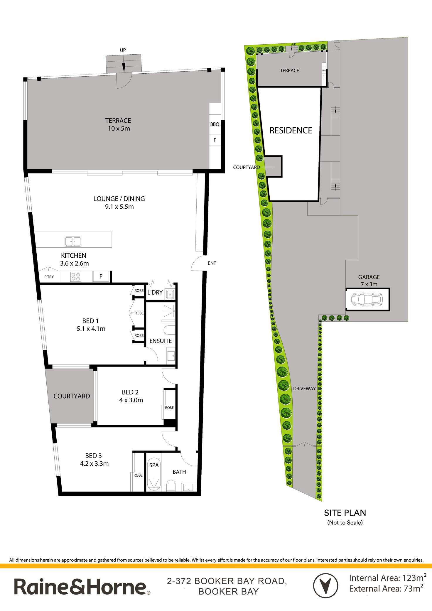 Floorplan of Homely apartment listing, 2/372 Booker Bay Road, Booker Bay NSW 2257