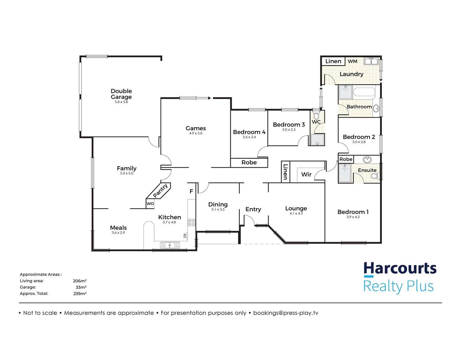 Floorplan of Homely house listing, 2 Blondell Drive, Lake Coogee WA 6166