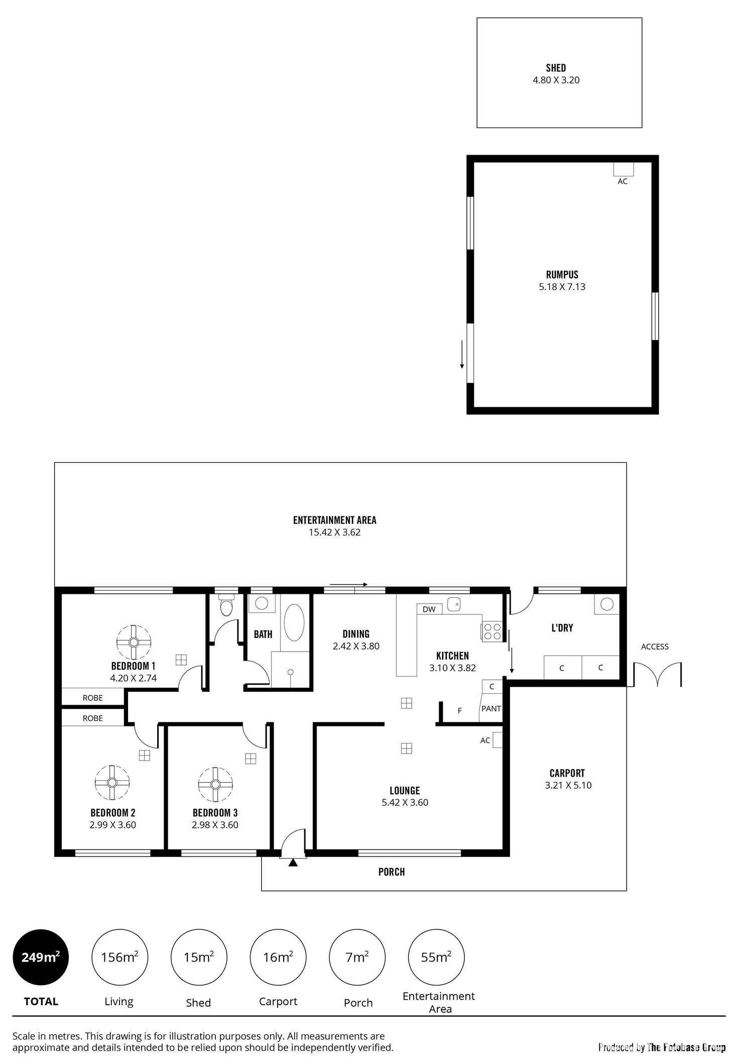 Floorplan of Homely house listing, 22 William Road, Reynella SA 5161