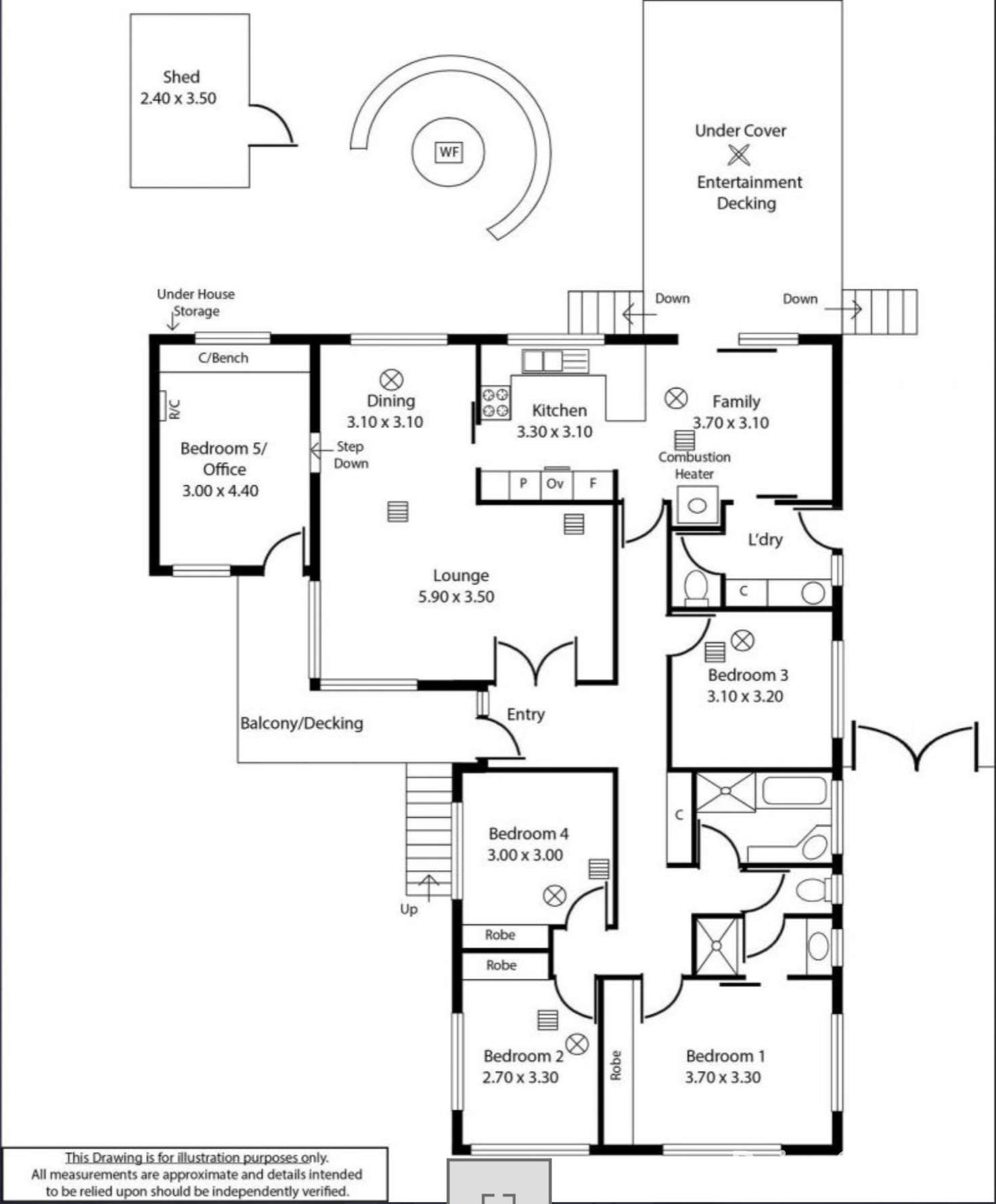 Floorplan of Homely house listing, 9 Banksia Crescent, Athelstone SA 5076