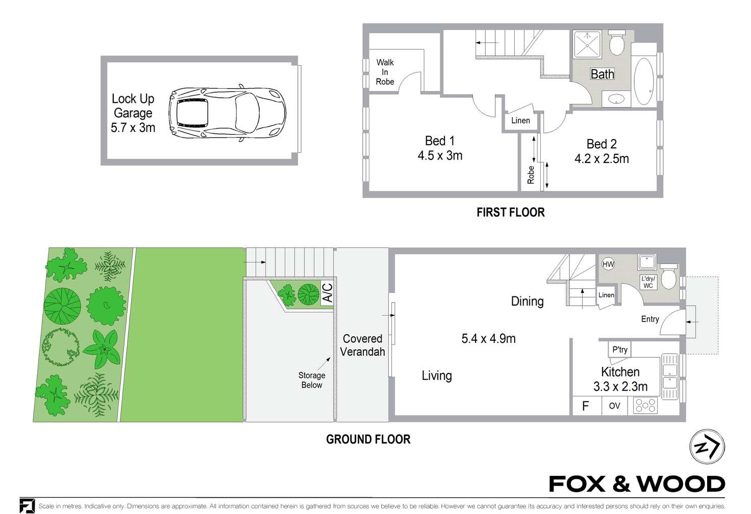 Floorplan of Homely townhouse listing, 34/24 Toronto Parade, Sutherland NSW 2232