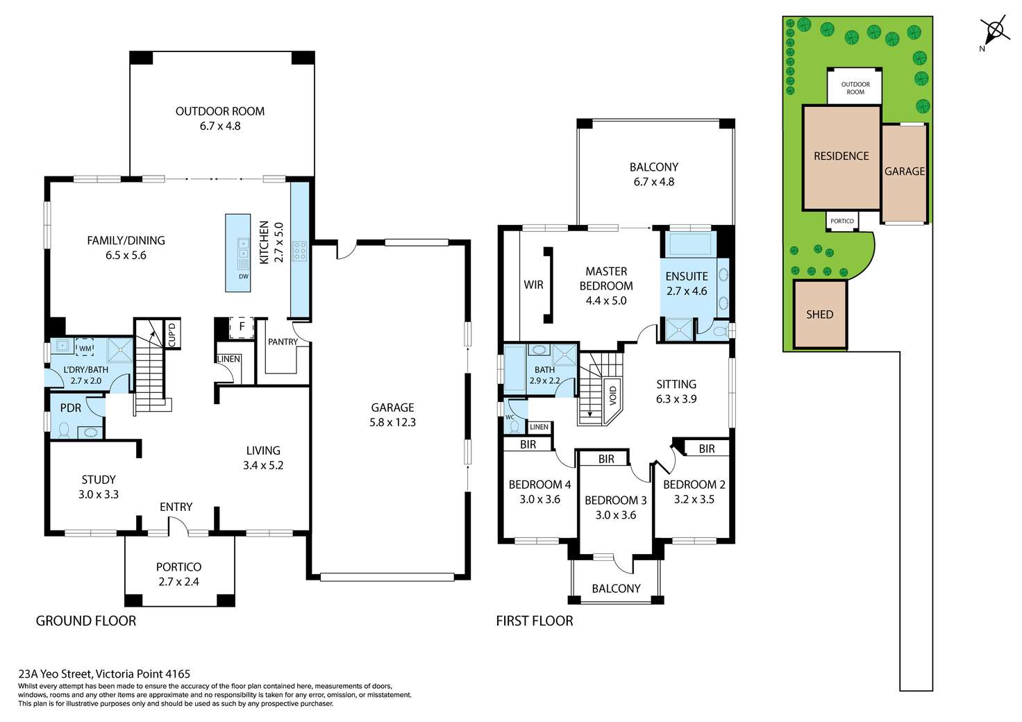 Floorplan of Homely house listing, 23A Yeo Street, Victoria Point QLD 4165