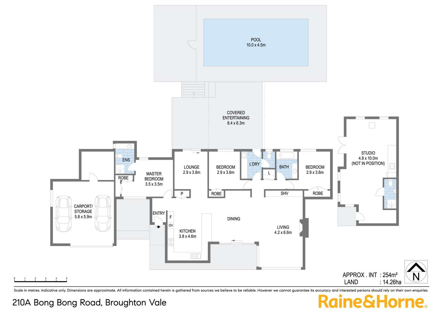 Floorplan of Homely house listing, 210A Bong Bong Road, Broughton Vale NSW 2535