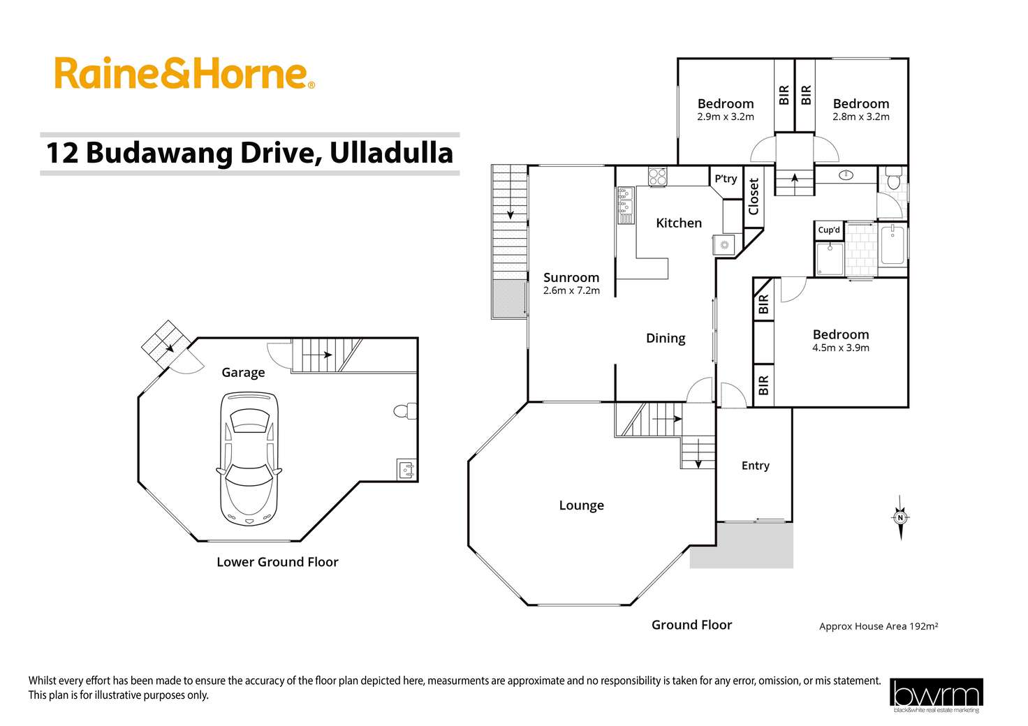 Floorplan of Homely house listing, 12 Budawang Drive, Ulladulla NSW 2539