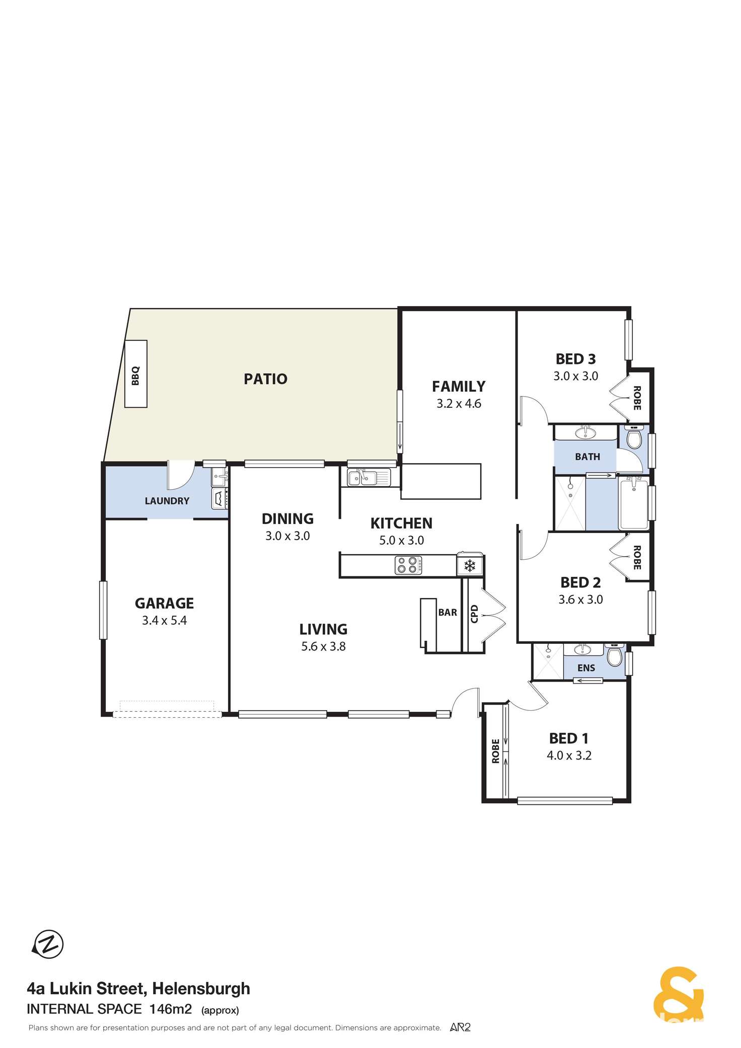 Floorplan of Homely house listing, 4a Lukin Street, Helensburgh NSW 2508