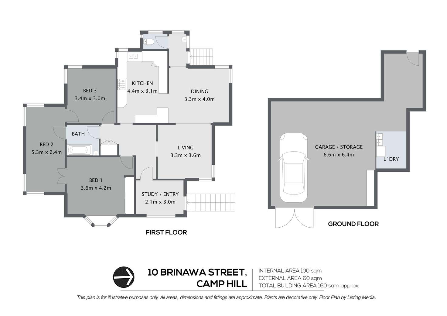 Floorplan of Homely house listing, 10 Brinawa Street, Camp Hill QLD 4152