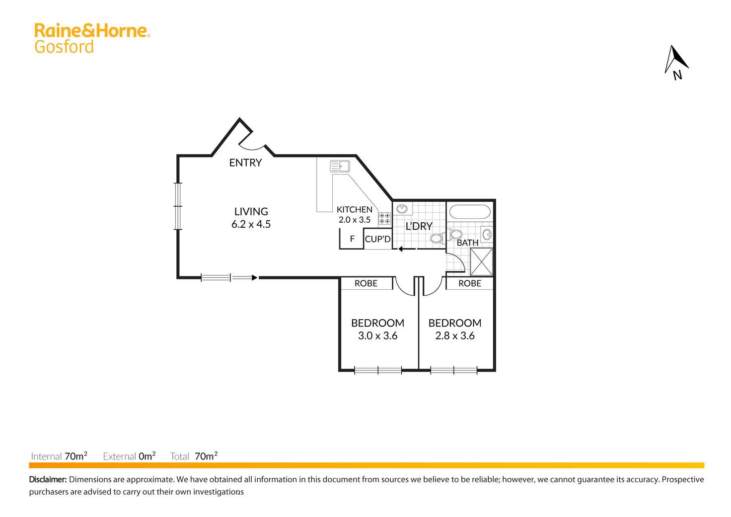 Floorplan of Homely unit listing, 9/93-95 Faunce Street West, Gosford NSW 2250