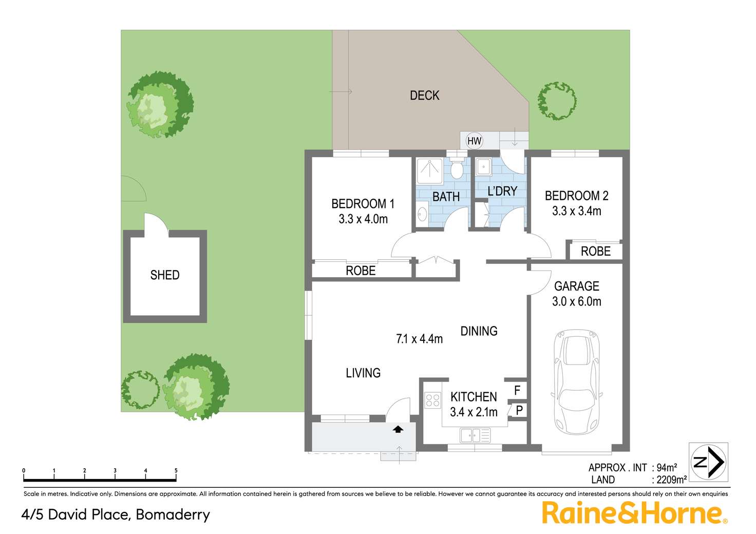 Floorplan of Homely house listing, 4/5 David Place, Bomaderry NSW 2541