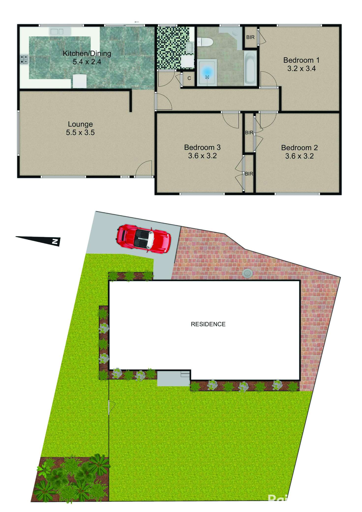 Floorplan of Homely house listing, 1/124 Galston Road, Hornsby Heights NSW 2077